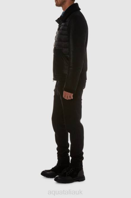 Clothing Men Aquatalia 860T307 LOMBARDY BLACK