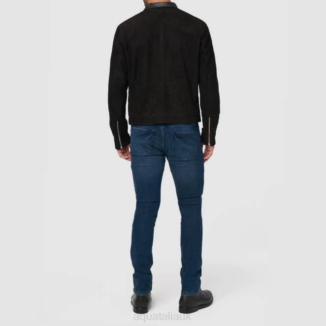 Clothing Men Aquatalia 860T309 MESSINA BLACK