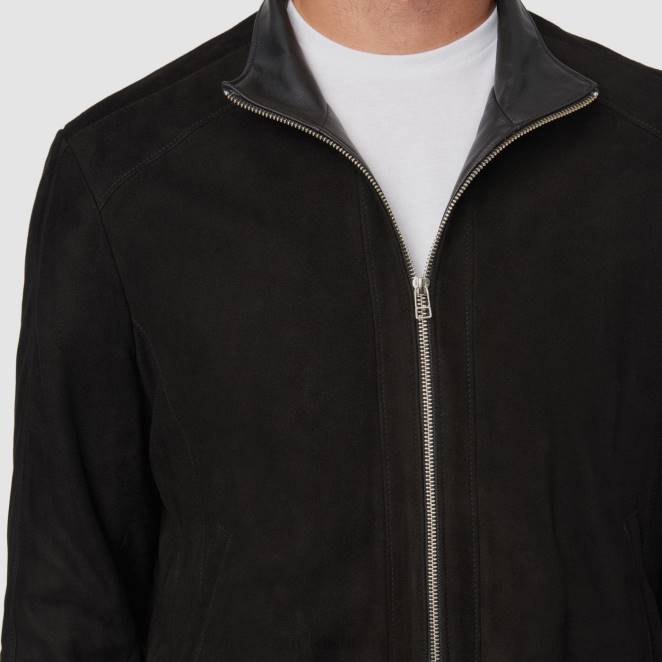 Clothing Men Aquatalia 860T309 MESSINA BLACK