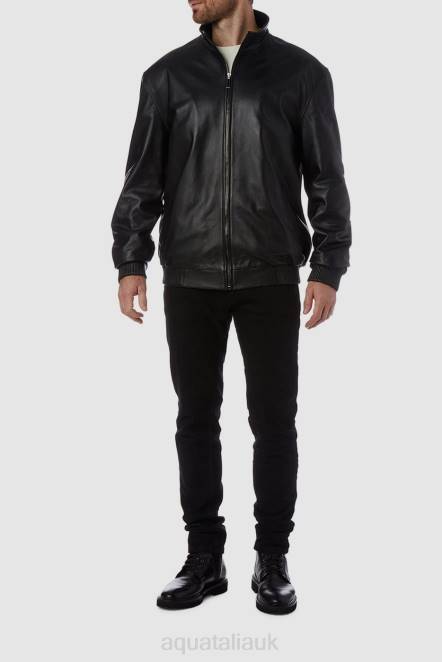 Clothing Men Aquatalia 860T313 PRATO BLACK