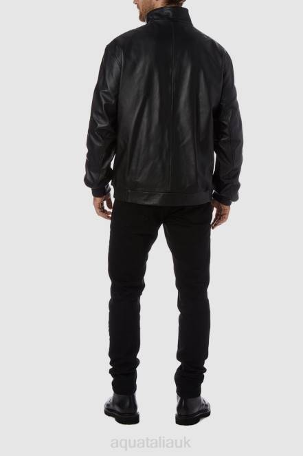 Clothing Men Aquatalia 860T313 PRATO BLACK