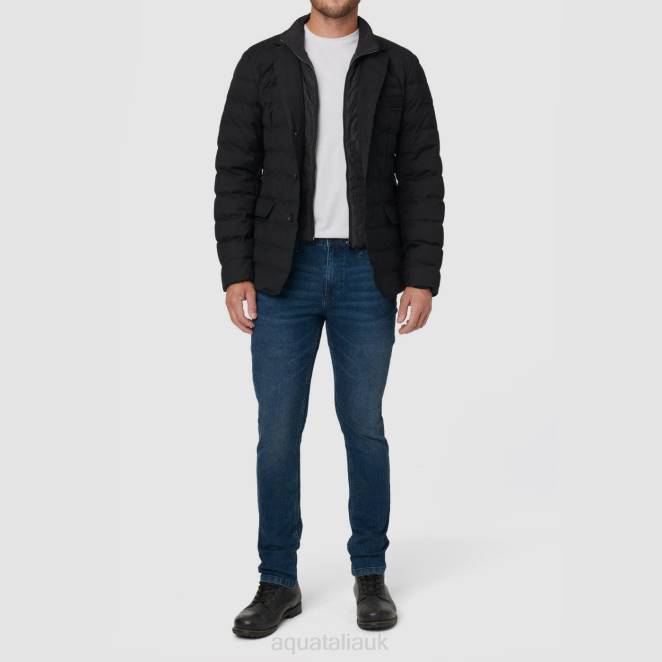 Clothing Men Aquatalia 860T314 SIVIGLIA BLACK