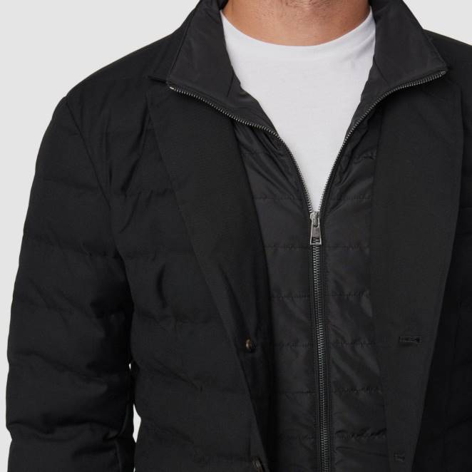 Clothing Men Aquatalia 860T314 SIVIGLIA BLACK