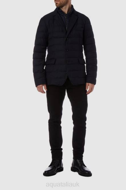 Clothing Men Aquatalia 860T315 SIVIGLIA NAVY