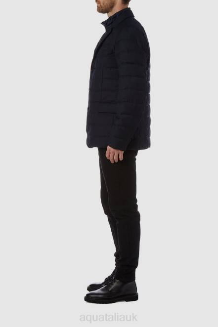 Clothing Men Aquatalia 860T315 SIVIGLIA NAVY