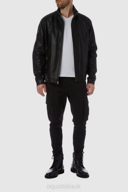 Clothing Men Aquatalia 860T316 TARANTO BLACK
