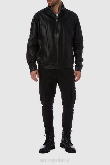 Clothing Men Aquatalia 860T316 TARANTO BLACK