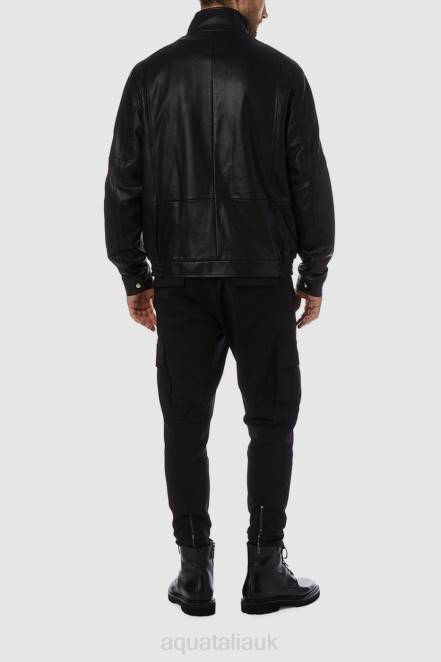 Clothing Men Aquatalia 860T316 TARANTO BLACK