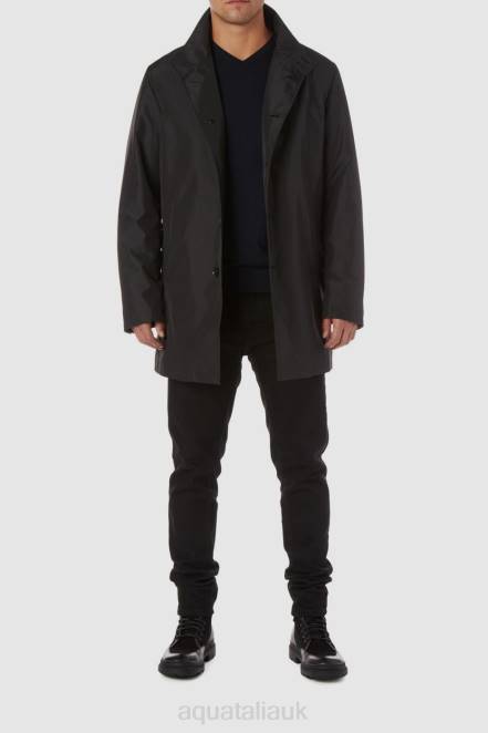 Clothing Men Aquatalia 860T318 TERAMO BLACK