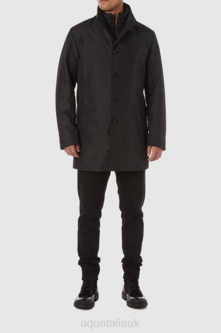 Clothing Men Aquatalia 860T318 TERAMO BLACK