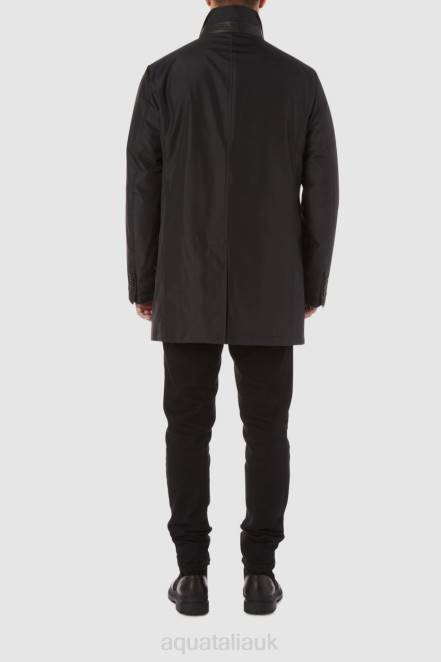 Clothing Men Aquatalia 860T318 TERAMO BLACK