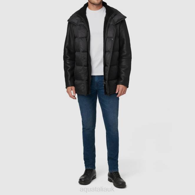 Clothing Men Aquatalia 860T319 TRENTO BLACK