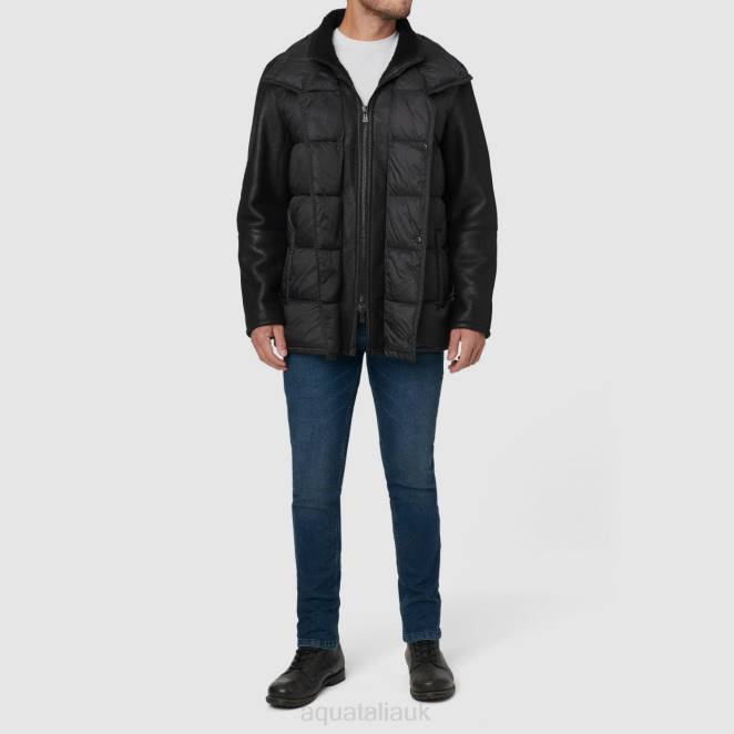 Clothing Men Aquatalia 860T319 TRENTO BLACK