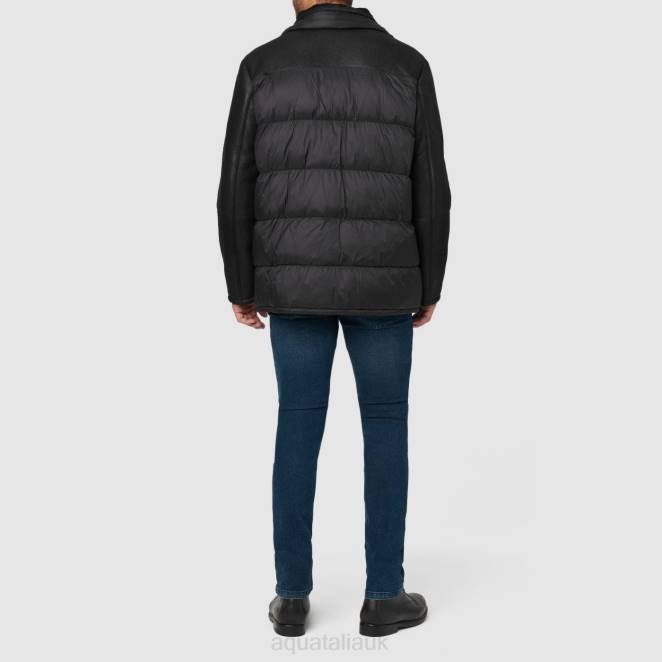 Clothing Men Aquatalia 860T319 TRENTO BLACK