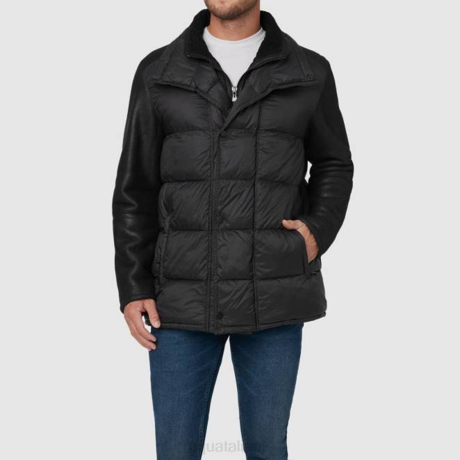 Clothing Men Aquatalia 860T319 TRENTO BLACK
