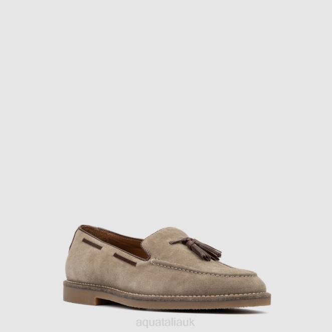 Shoe Men Aquatalia 860T227 SANDRO COBBLESTONE/BROWN