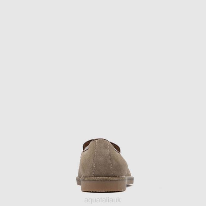 Shoe Men Aquatalia 860T227 SANDRO COBBLESTONE/BROWN