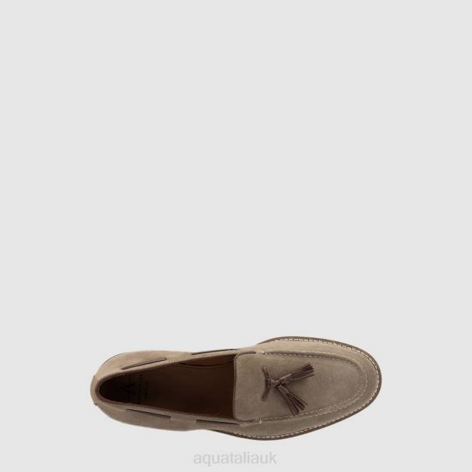 Shoe Men Aquatalia 860T227 SANDRO COBBLESTONE/BROWN