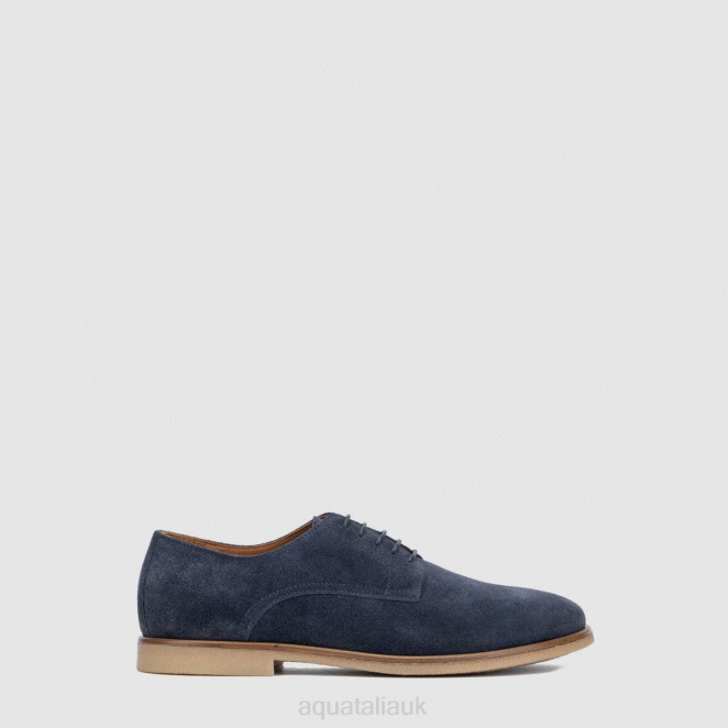 Shoe Men Aquatalia 860T228 SILVIO MIDNIGHT