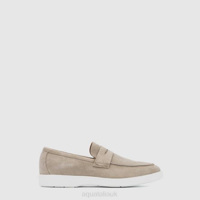 Shoe Men Aquatalia 860T229 FRANCO COBBLESTONE