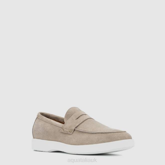 Shoe Men Aquatalia 860T229 FRANCO COBBLESTONE