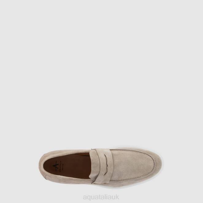 Shoe Men Aquatalia 860T229 FRANCO COBBLESTONE