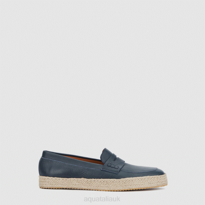 Shoe Men Aquatalia 860T231 FABRIZIO MIDNIGHT