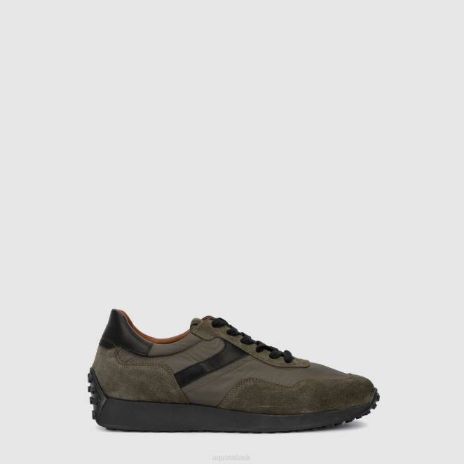 Shoe Men Aquatalia 860T237 MAURIZIO OLIVE