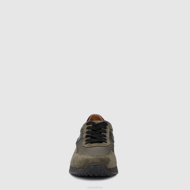 Shoe Men Aquatalia 860T237 MAURIZIO OLIVE