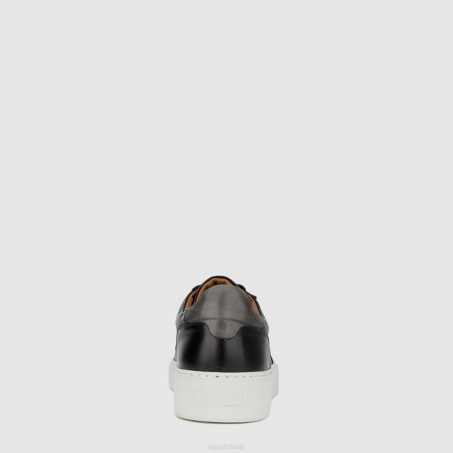 Shoe Men Aquatalia 860T243 DIMITRI BLACK