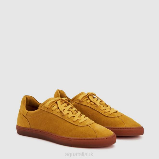 Shoe Men Aquatalia 860T251 SCOTT DARK MUSTARD