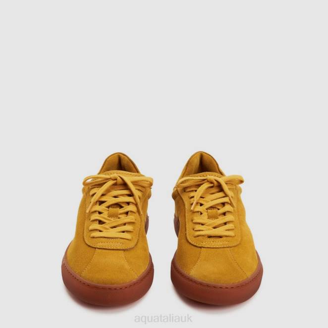 Shoe Men Aquatalia 860T251 SCOTT DARK MUSTARD