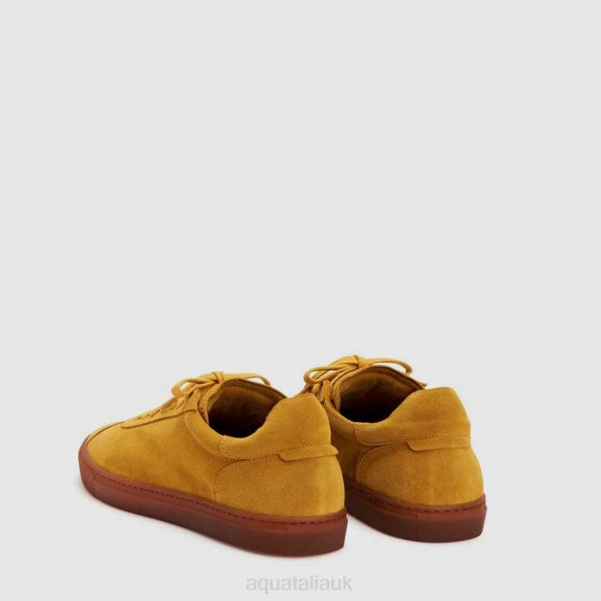 Shoe Men Aquatalia 860T251 SCOTT DARK MUSTARD