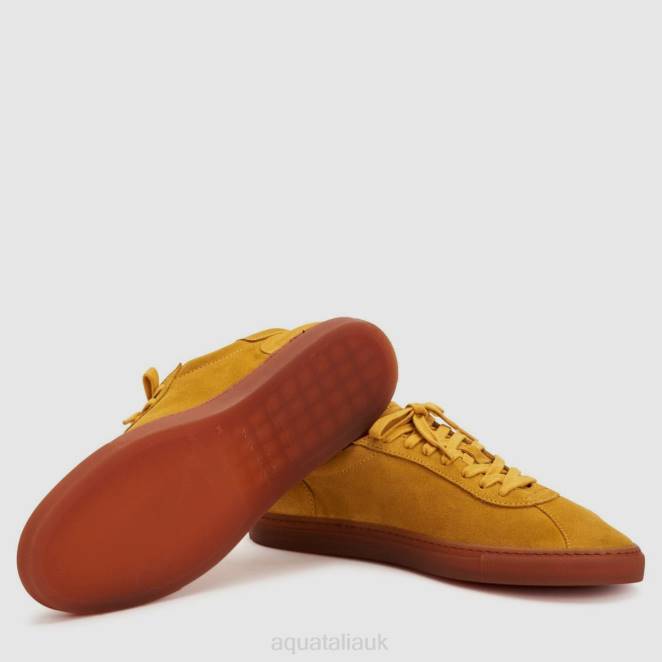 Shoe Men Aquatalia 860T251 SCOTT DARK MUSTARD