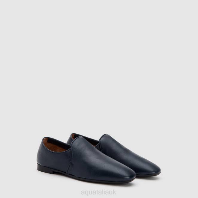 Shoe Women Aquatalia 860T211 REVY WIDE WIDTH NAVY