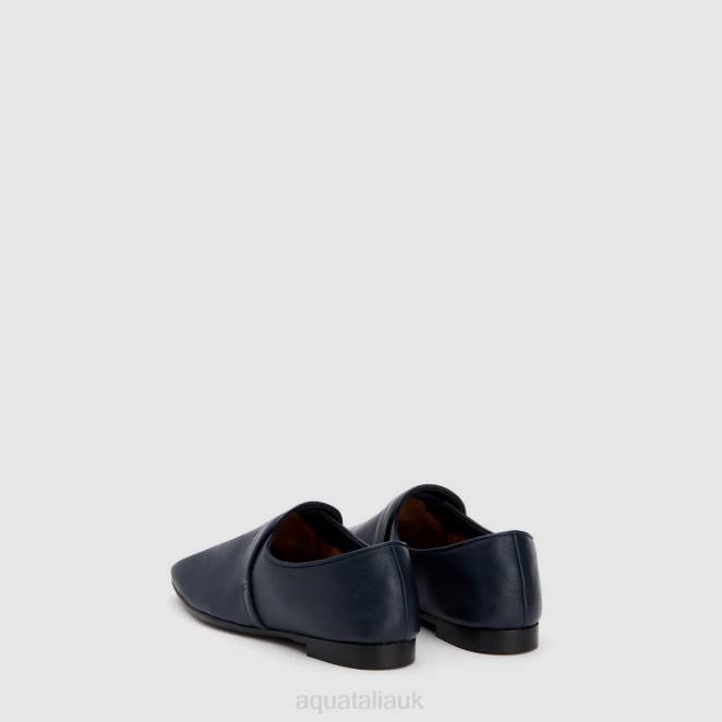 Shoe Women Aquatalia 860T211 REVY WIDE WIDTH NAVY