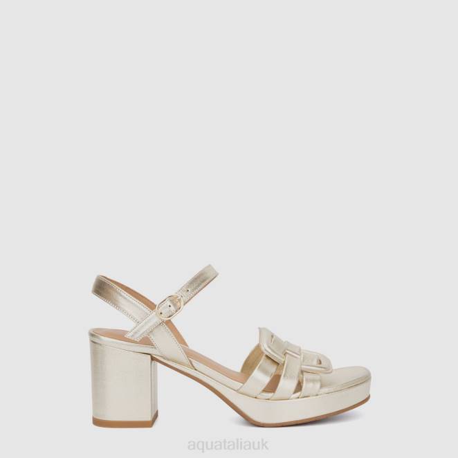 Shoe Women Aquatalia 860T129 MICAH PLATINUM