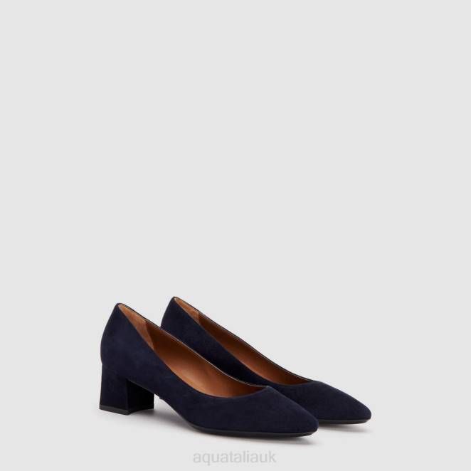 Shoe Women Aquatalia 860T151 PASHA WIDE WIDTH NAVY