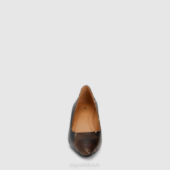 Shoe Women Aquatalia 860T213 PASHA NAVY/BROWN