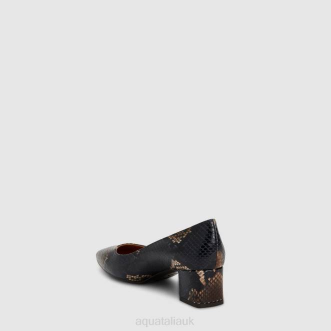 Shoe Women Aquatalia 860T213 PASHA NAVY/BROWN