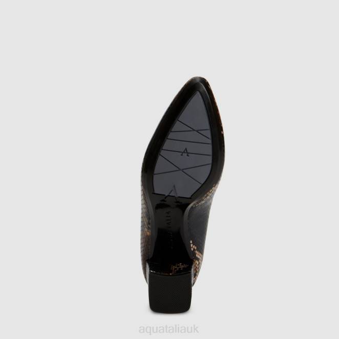 Shoe Women Aquatalia 860T213 PASHA NAVY/BROWN