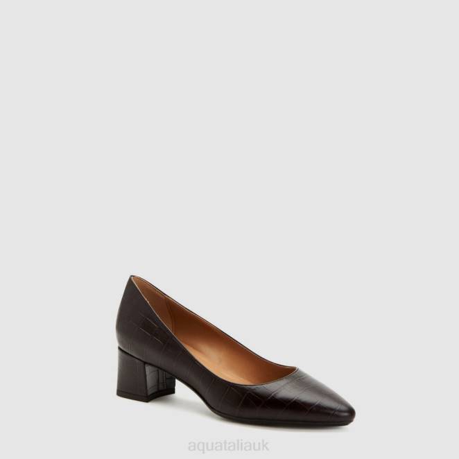 Shoe Women Aquatalia 860T214 PASHA MIDNIGHT BROWN