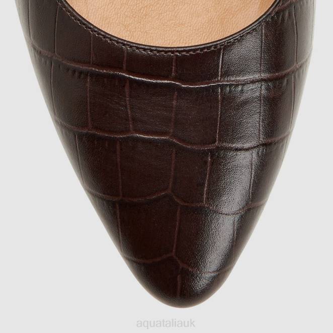 Shoe Women Aquatalia 860T214 PASHA MIDNIGHT BROWN