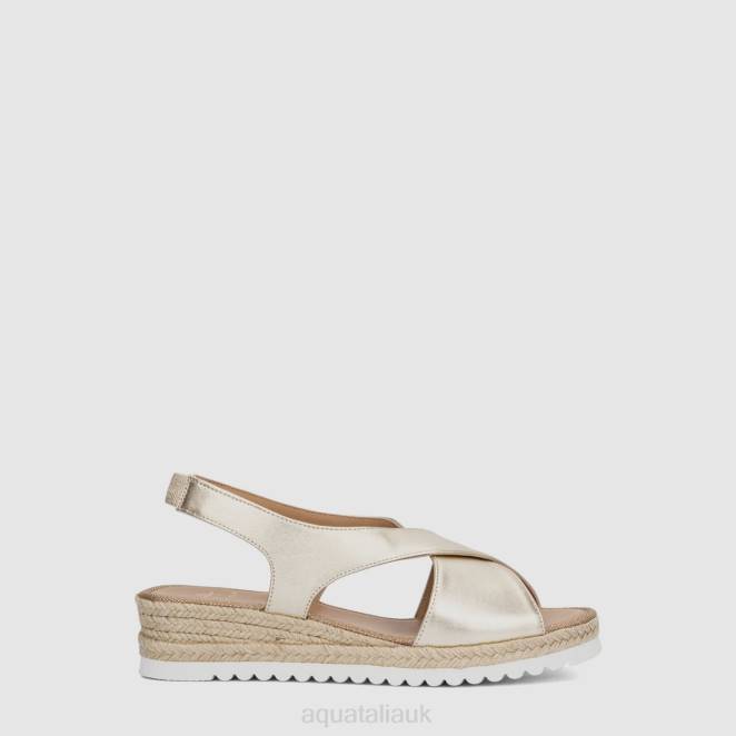 Shoe Women Aquatalia 860T83 ADELINA PLATINO