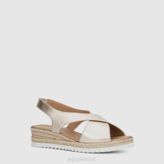 Shoe Women Aquatalia 860T83 ADELINA PLATINO