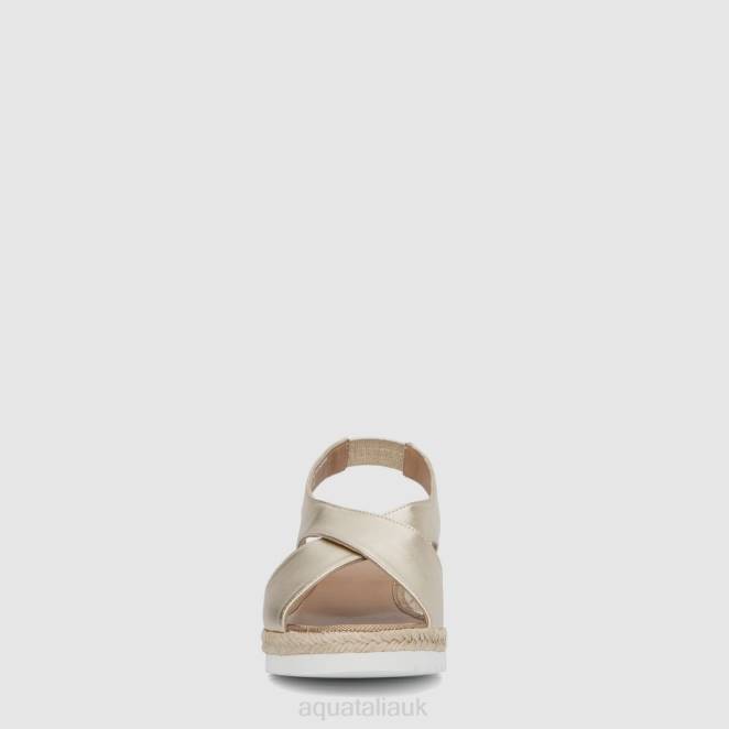 Shoe Women Aquatalia 860T83 ADELINA PLATINO