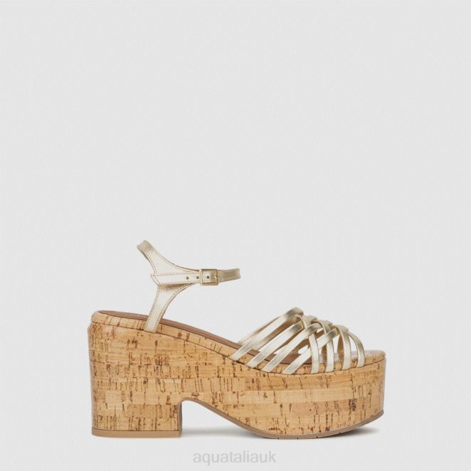 Shoe Women Aquatalia 860T91 ELENE GOLD