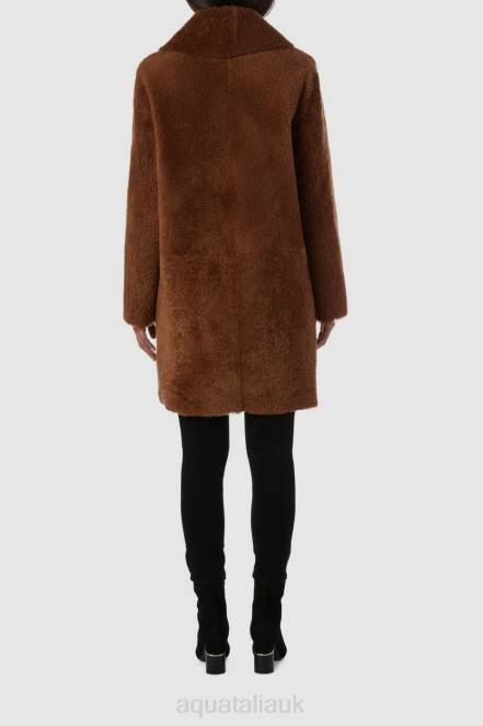 Clothing Women Aquatalia 860T273 DOPPIA COGNAC