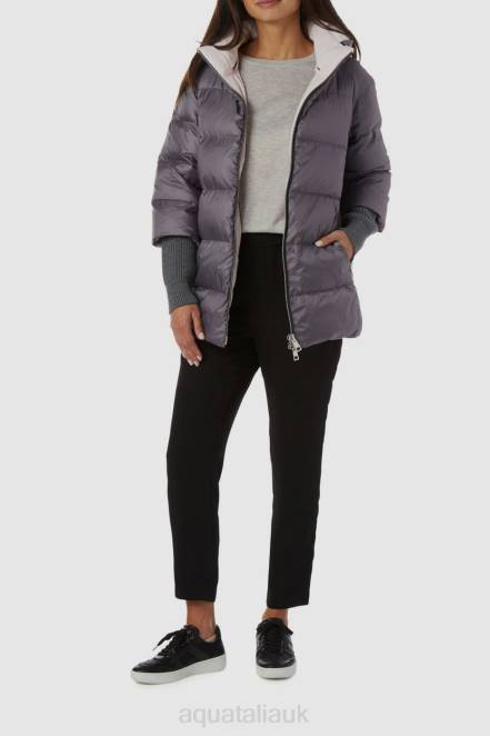 Clothing Women Aquatalia 860T274 FIDENZA DARK GREY