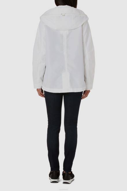 Clothing Women Aquatalia 860T279 RAVEENA NYLON WHITE